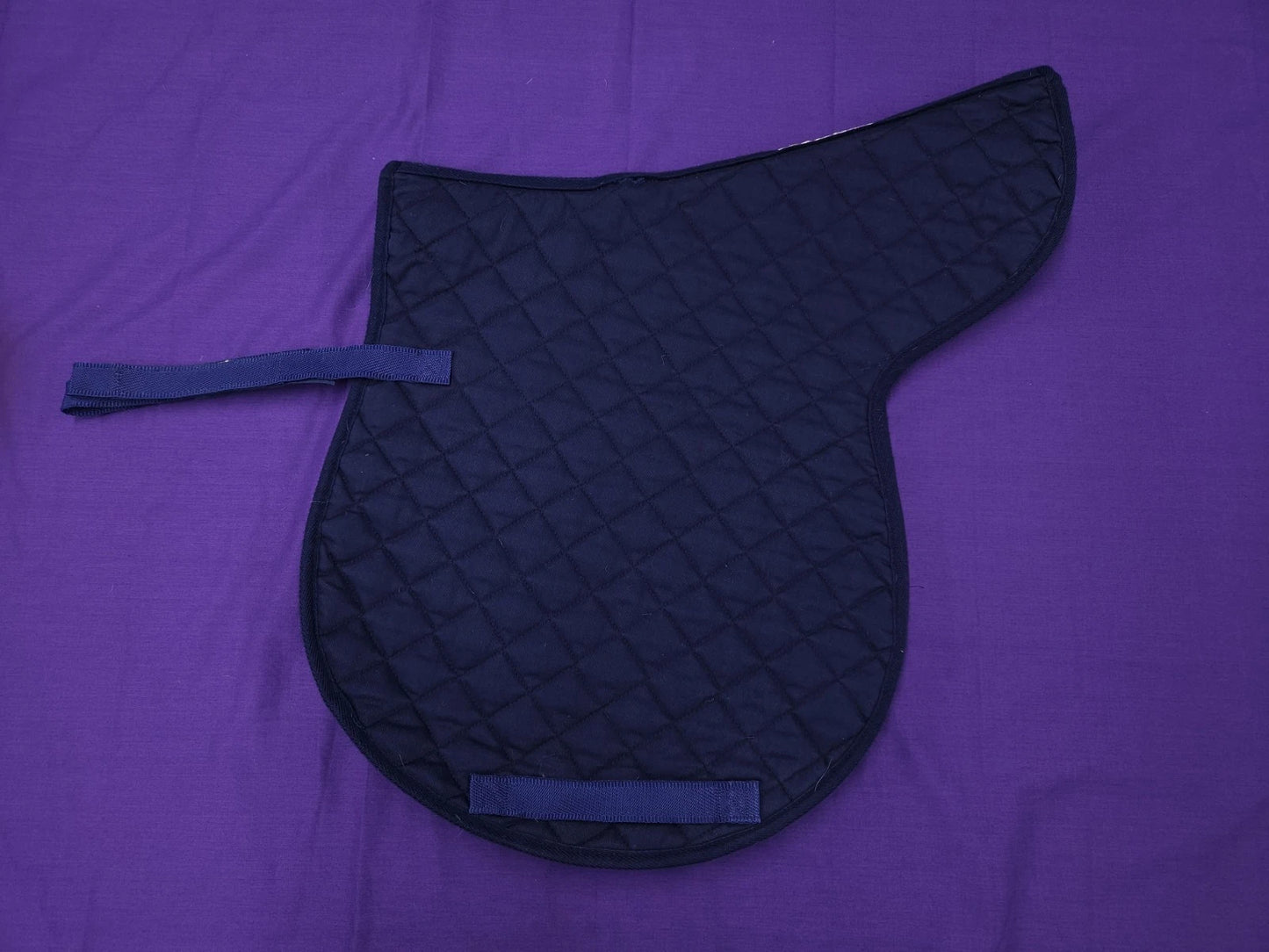 Aerborn Navy Blue Pony/Cob Size Horse Saddle Pad / Numnah N101