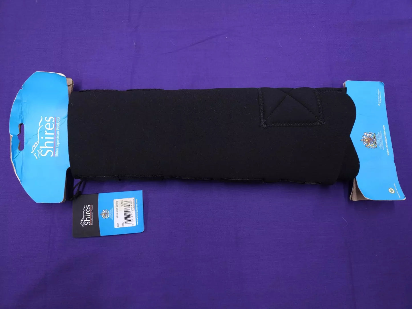 Arma Black Cob Size Horse Mud Socks HB141