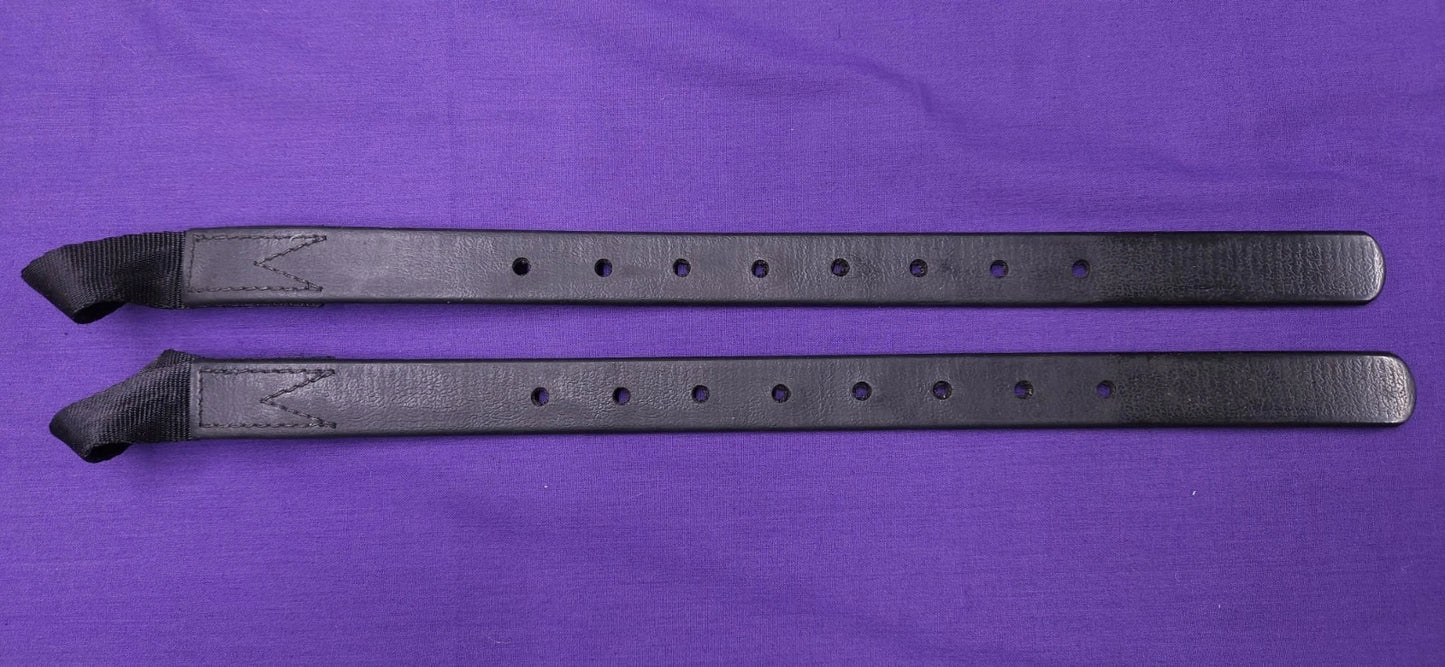 Wintec Pair of Genuine Black Replacement Horse Girth Straps G143