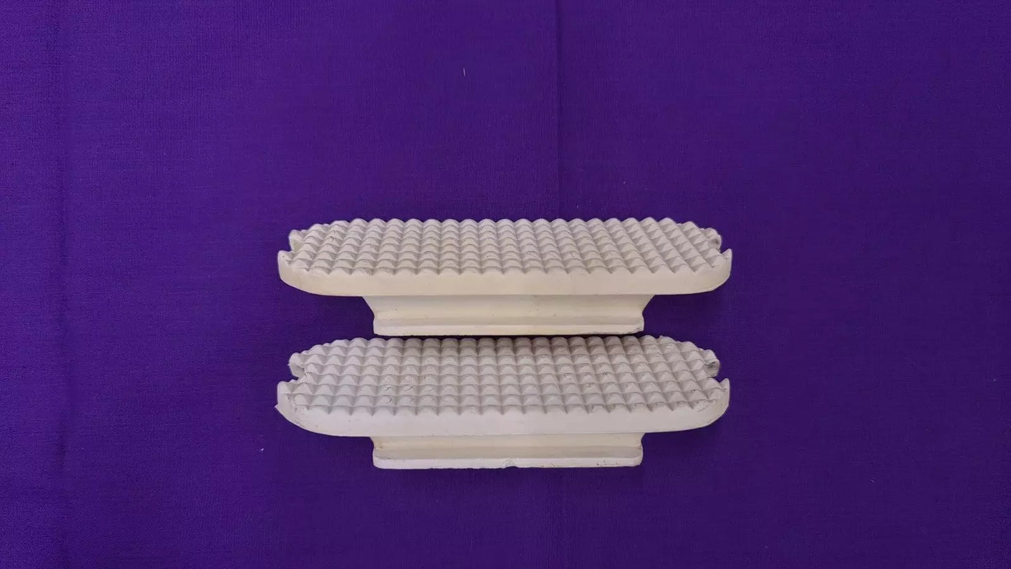4.75" White Horse Riding Stirrup Treads ST66