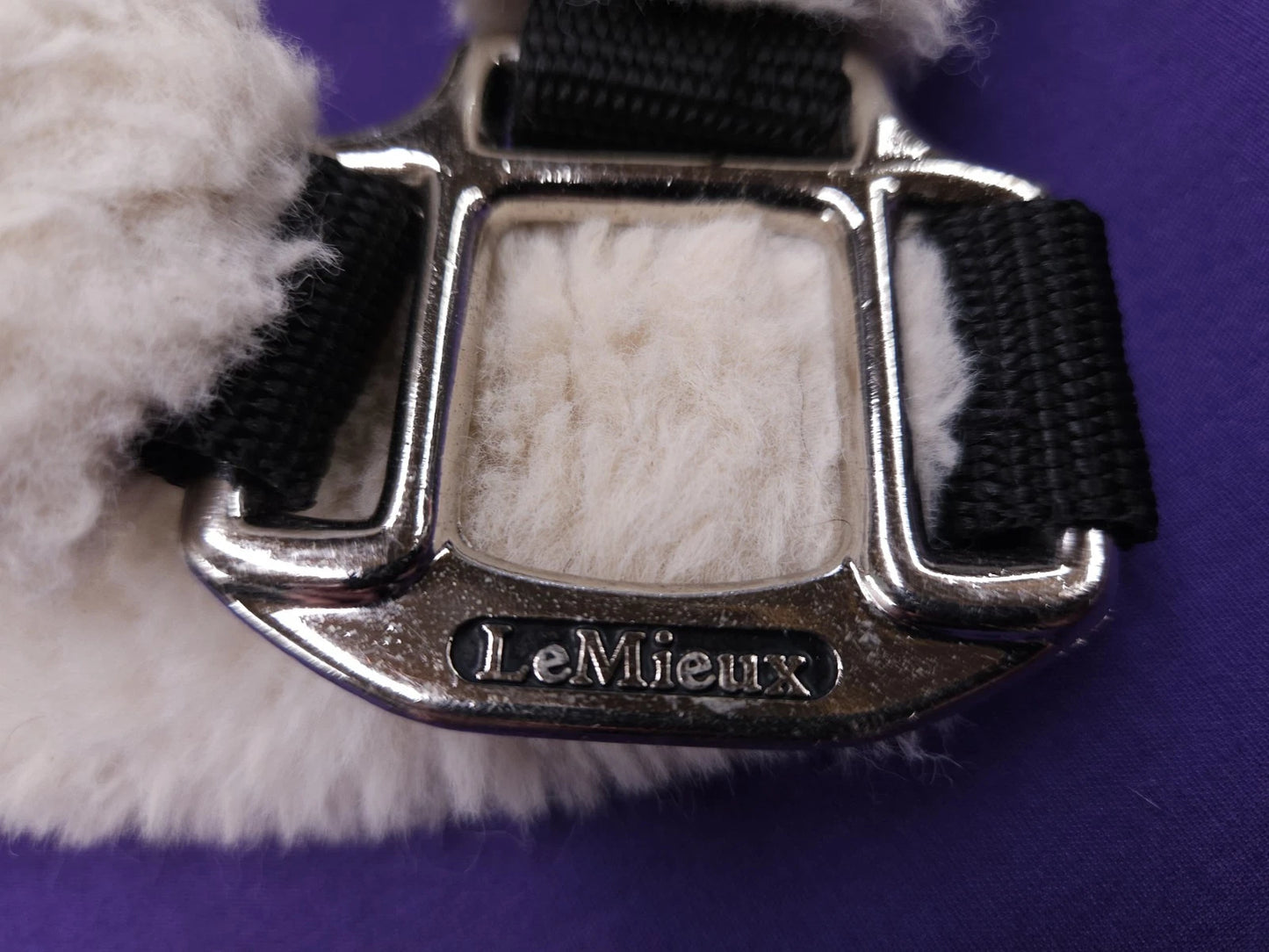 LeMieux Full Size Black And White Comfort Horse Headcollar HC87