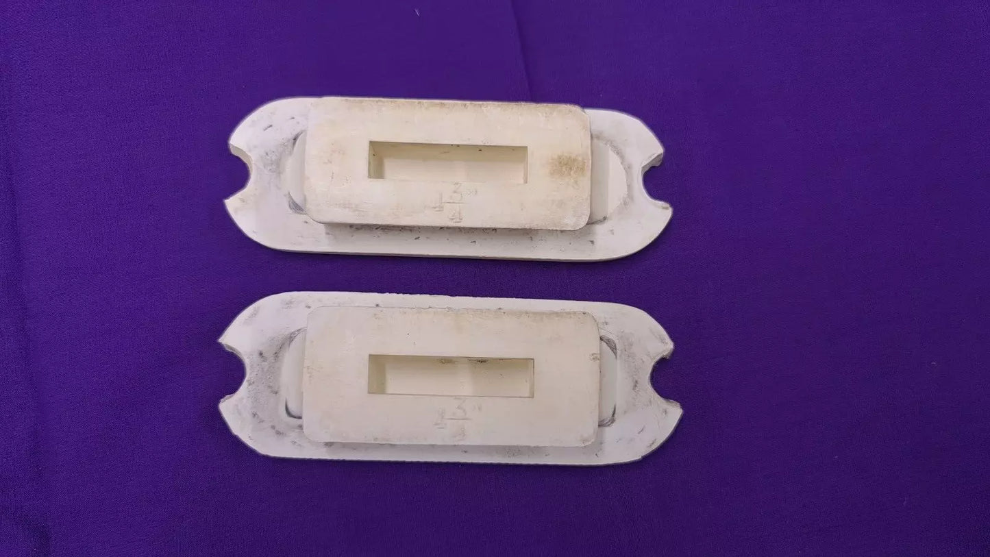 4.75" White Horse Riding Stirrup Treads ST66