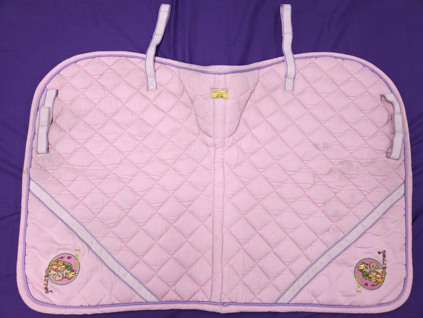 Tony & Carrot Pony Size Pink Padded Horse Saddle Pad / Numnah N95