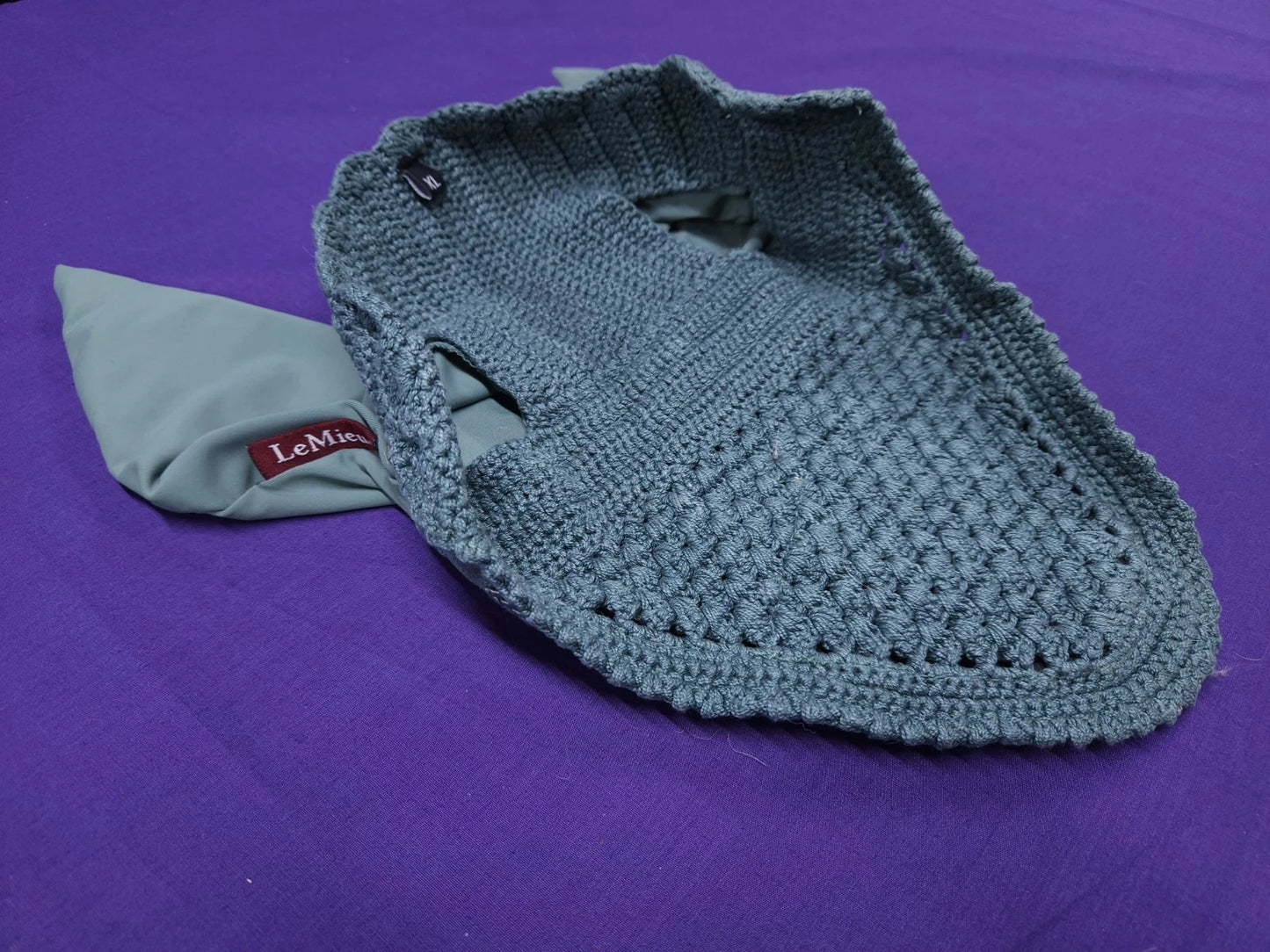 LeMieux Sage Size XL Classic Horse Fly Hood / Ears E013
