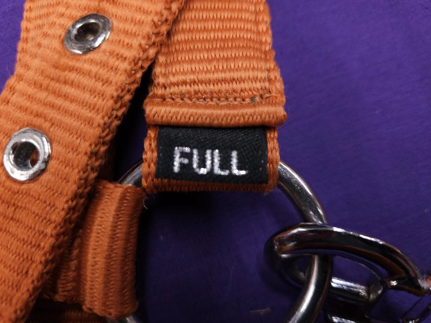 HY Sport Active Full Size Orange And Grey Comfort Horse Headcollar And Lead Rope HC82