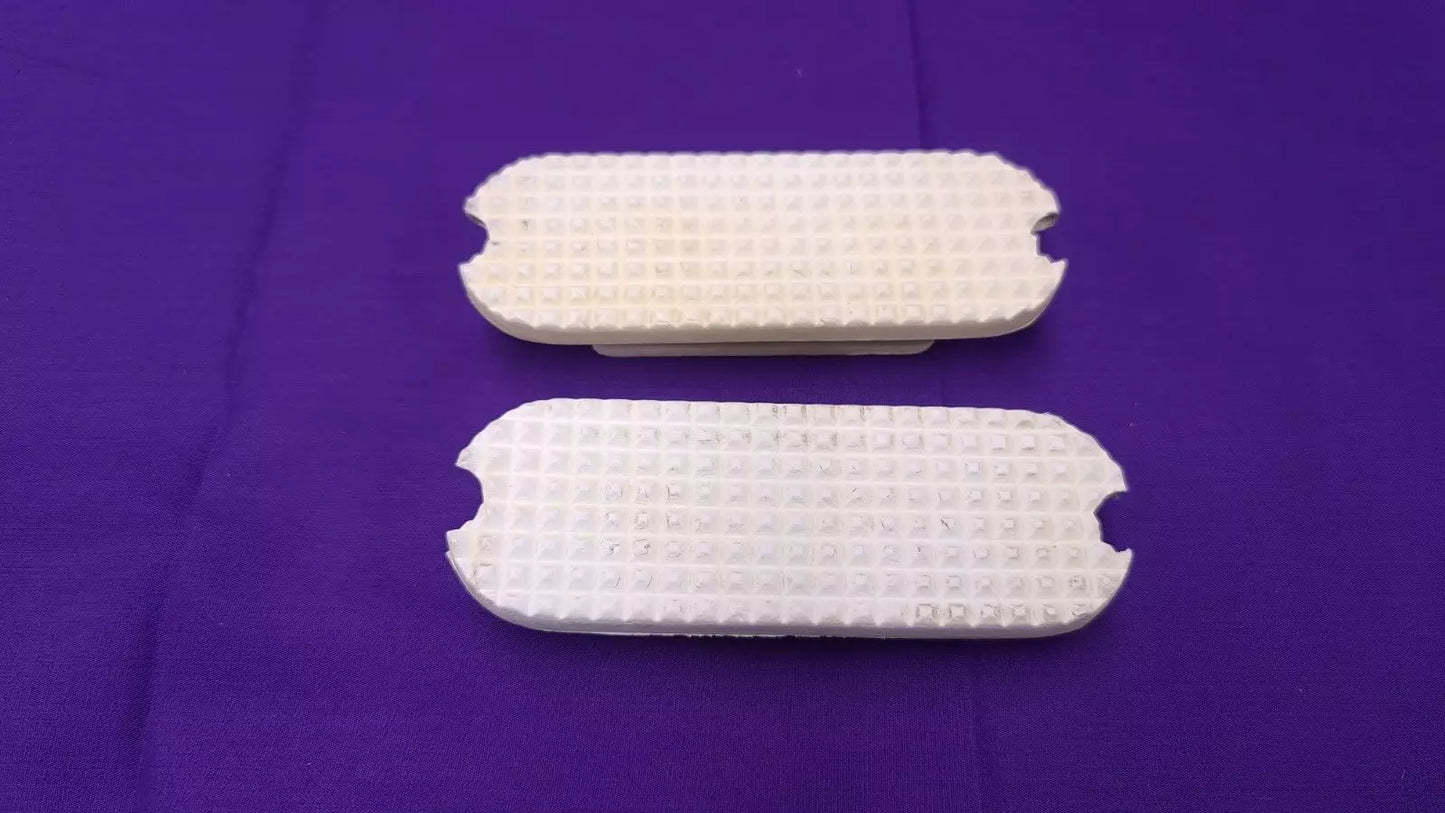 4.75" White Horse Riding Stirrup Treads ST66