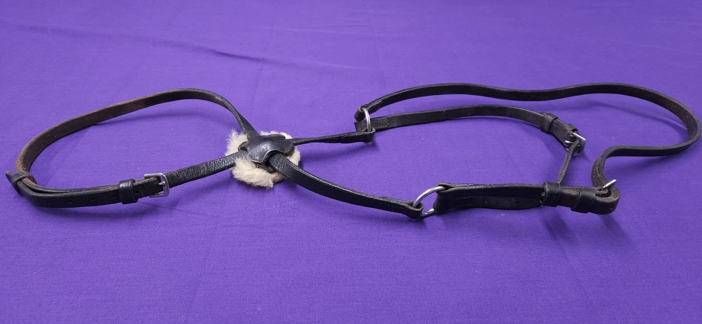 Full Size Black Horse Grackle Noseband BR421