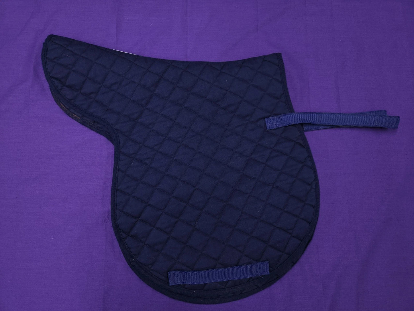 Aerborn Navy Blue Pony/Cob Size Horse Saddle Pad / Numnah N101