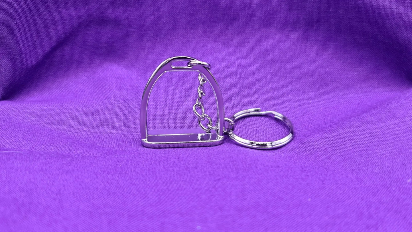 Stirrup Keyring Horse For Horse Lovers and Equine Enthusiasts