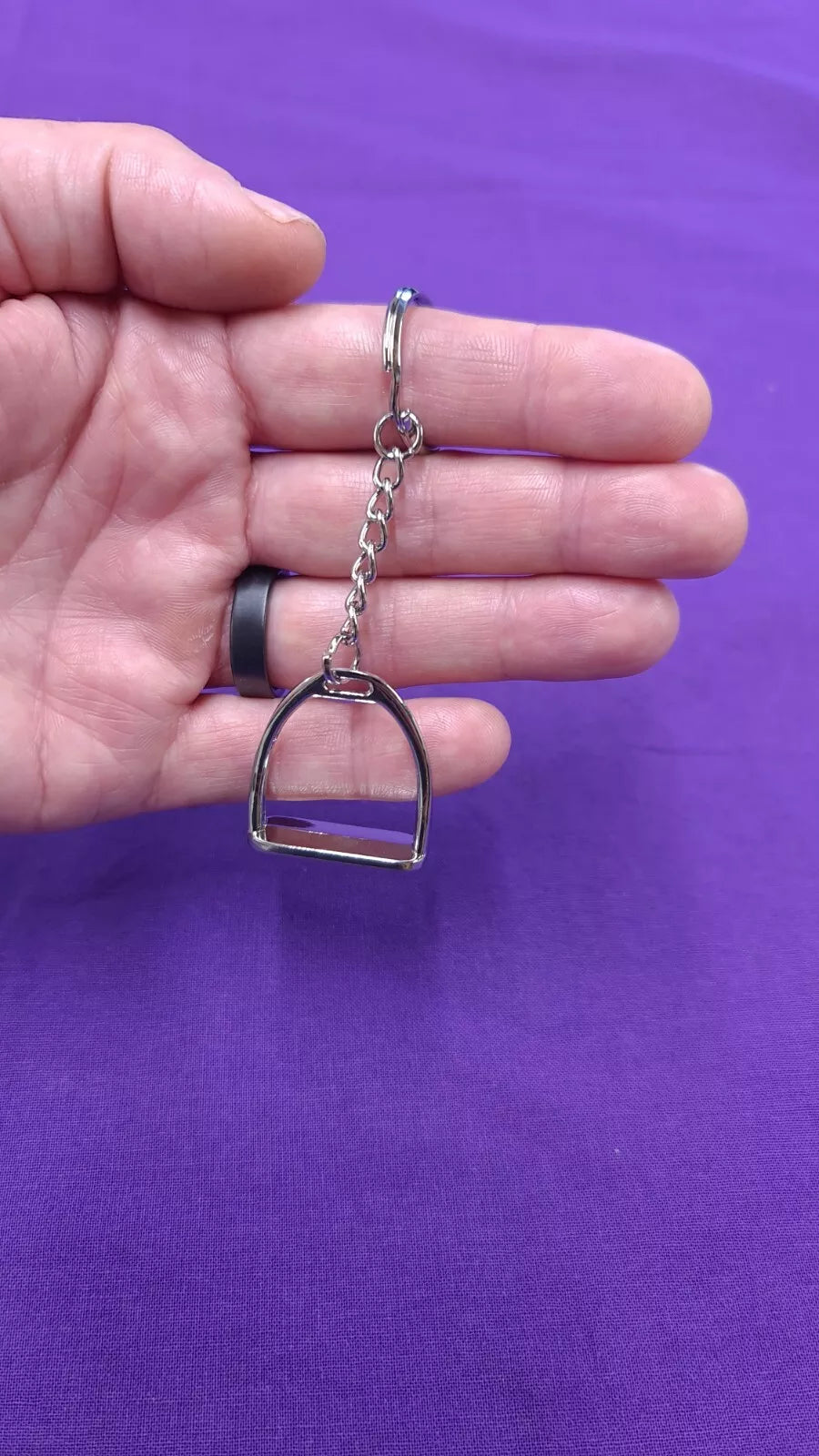 Stirrup Keyring Horse For Horse Lovers and Equine Enthusiasts