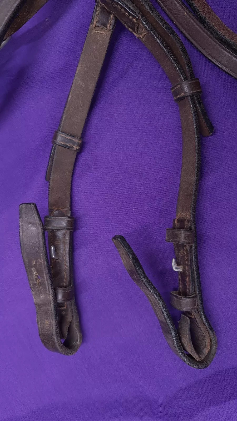 Rhinegold Extra Full Brown Cavesson Bridle With Reins