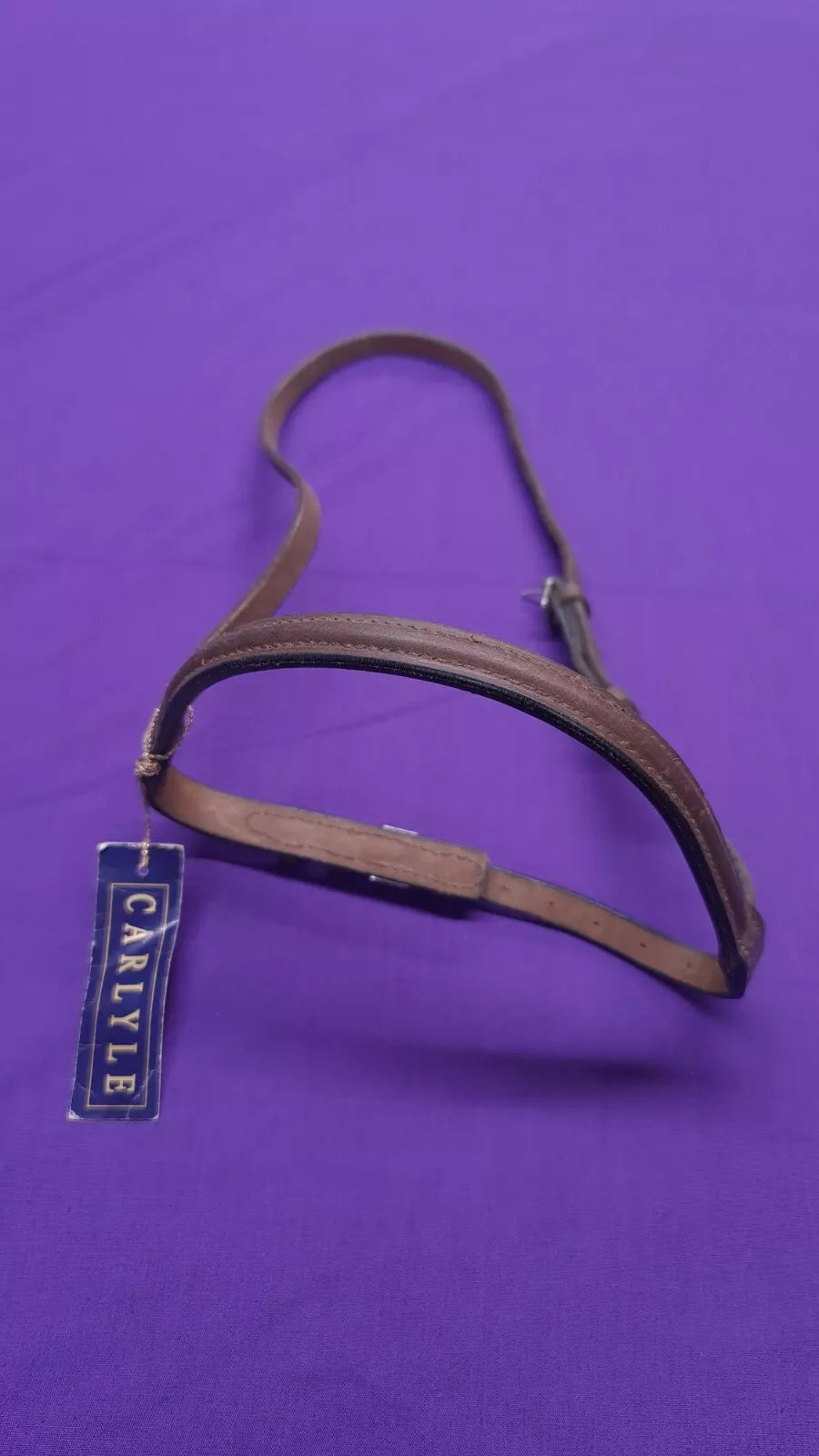 Carlyle Horse Bridle Noseband Size Pony