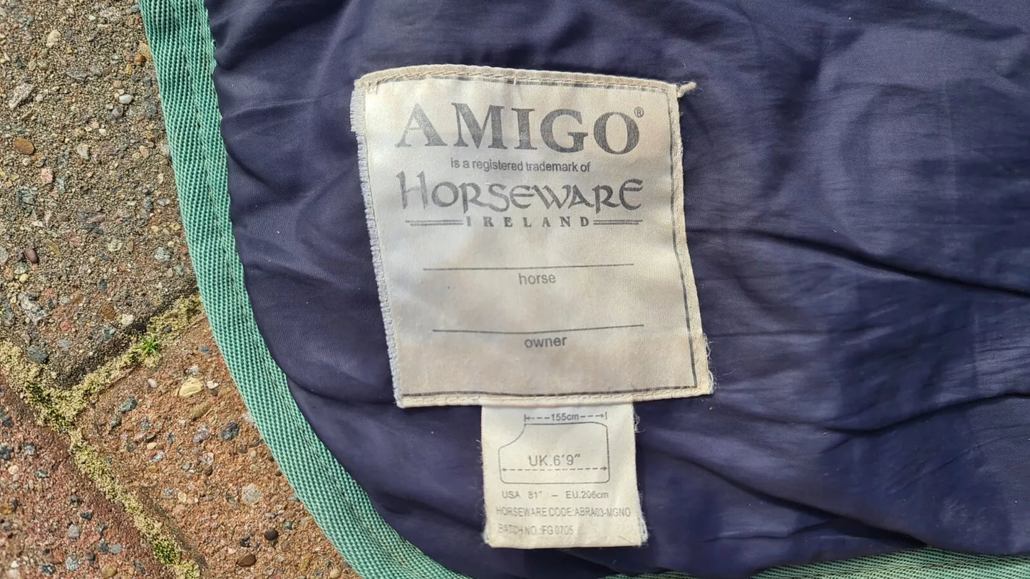 Amigo 6'9 Heavy Weight Stable Rug Limited Edition Colour