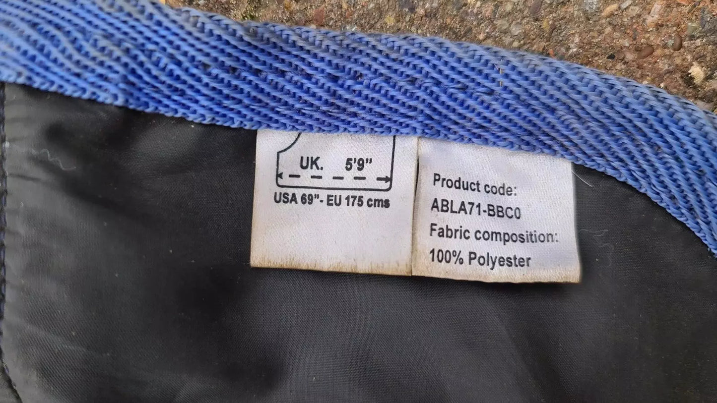 5'9 Loveson Navy And Blue Stable Sheet Lightweight