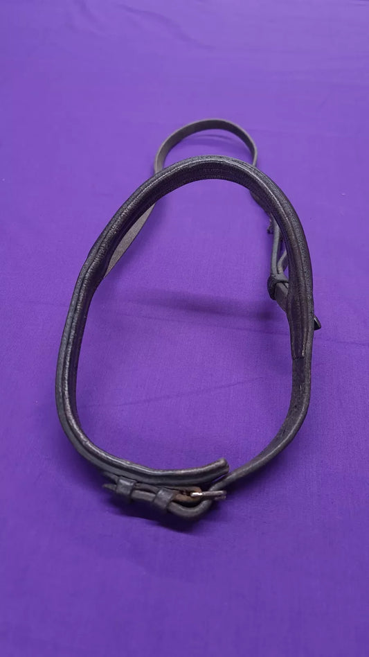 Noseband and Headpiece For Bridle Cob Sized