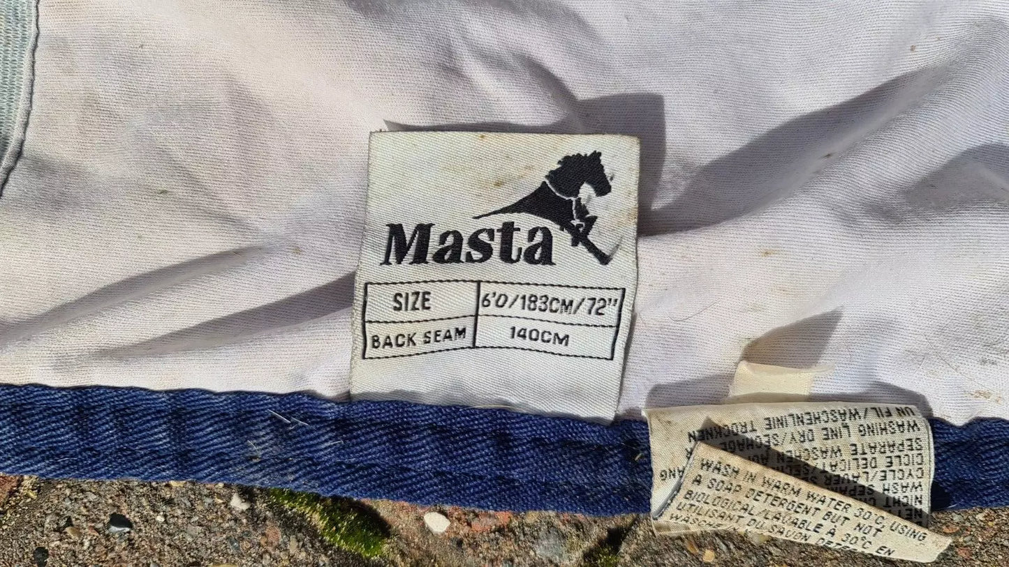 Masta Cooler Horse Sheet Travel Rug Summer Sheet 6'