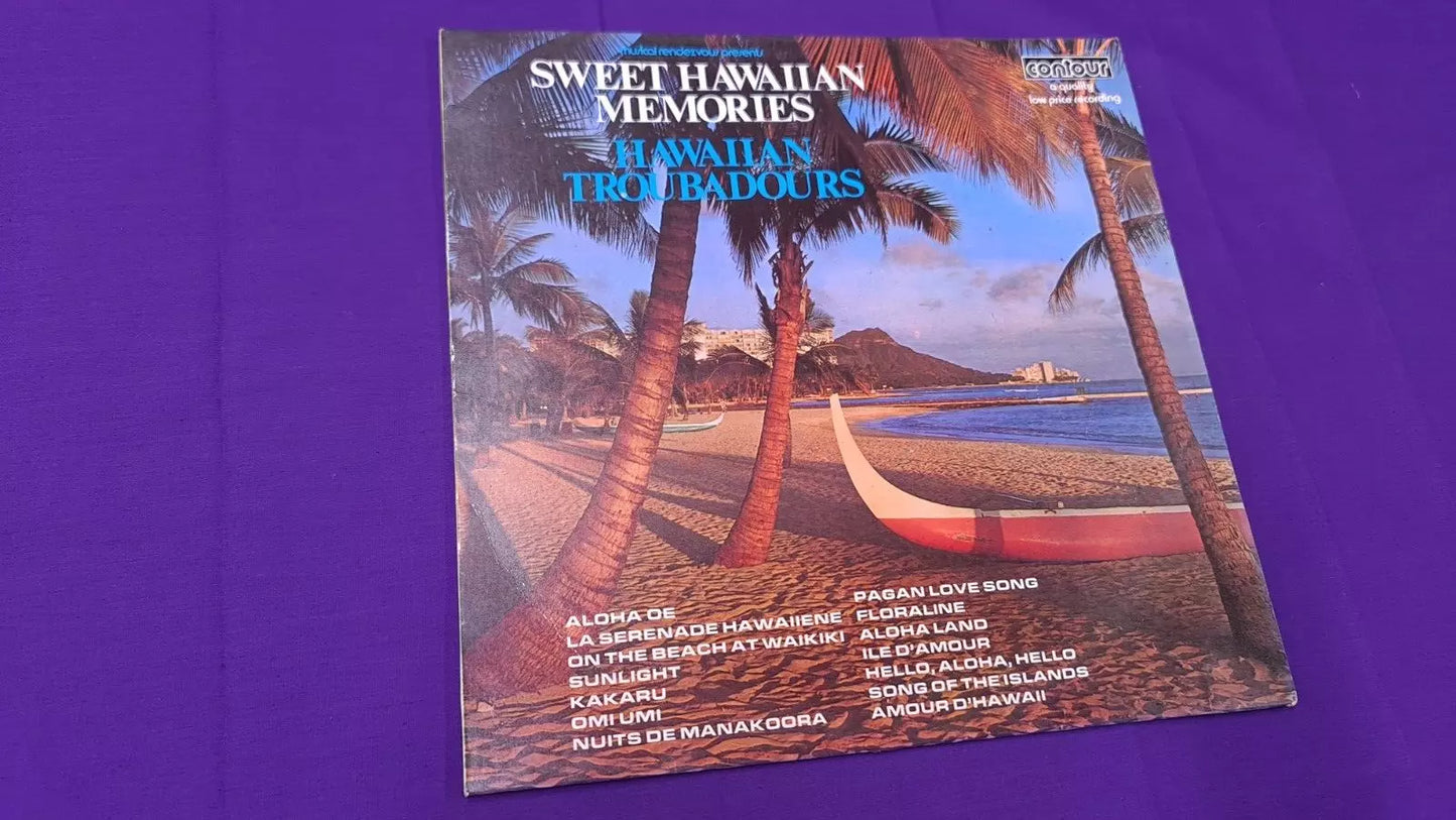 Hawaiian Troubadours Sweet Hawaiian Memories 6870 570 Vinyl LP Record