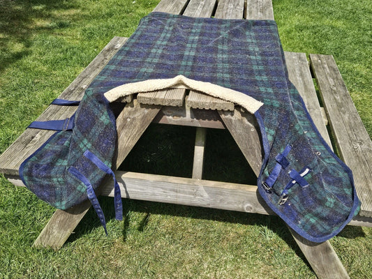 2'10 (34") Horseware Shetland Celtic Tartan Horse Fleece RU202