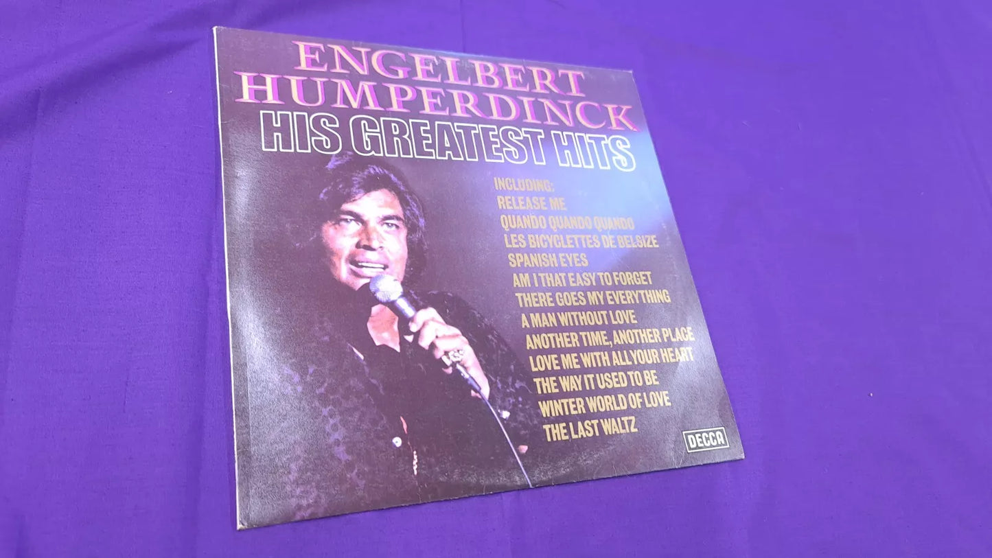 Engelbert Humperdinck - His Greatest Hits SKL 5198 Vinyl LP Record