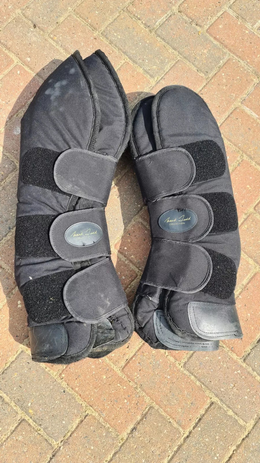 4 Black Cob Size Mark Todd Travel Boots