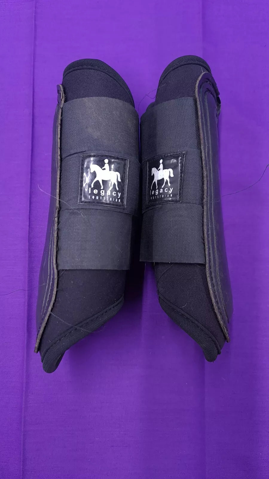 Legacy Black Brushing Boots Size 2 Horse Riding