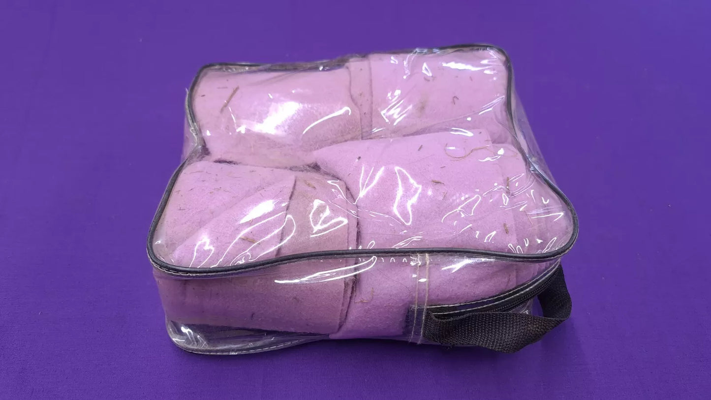 Horse Leg Bandages Set Of 4 Purple Lilac