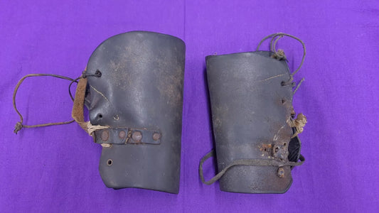 Fetlock Boots Collector's Item Vintage Leather Size Universal