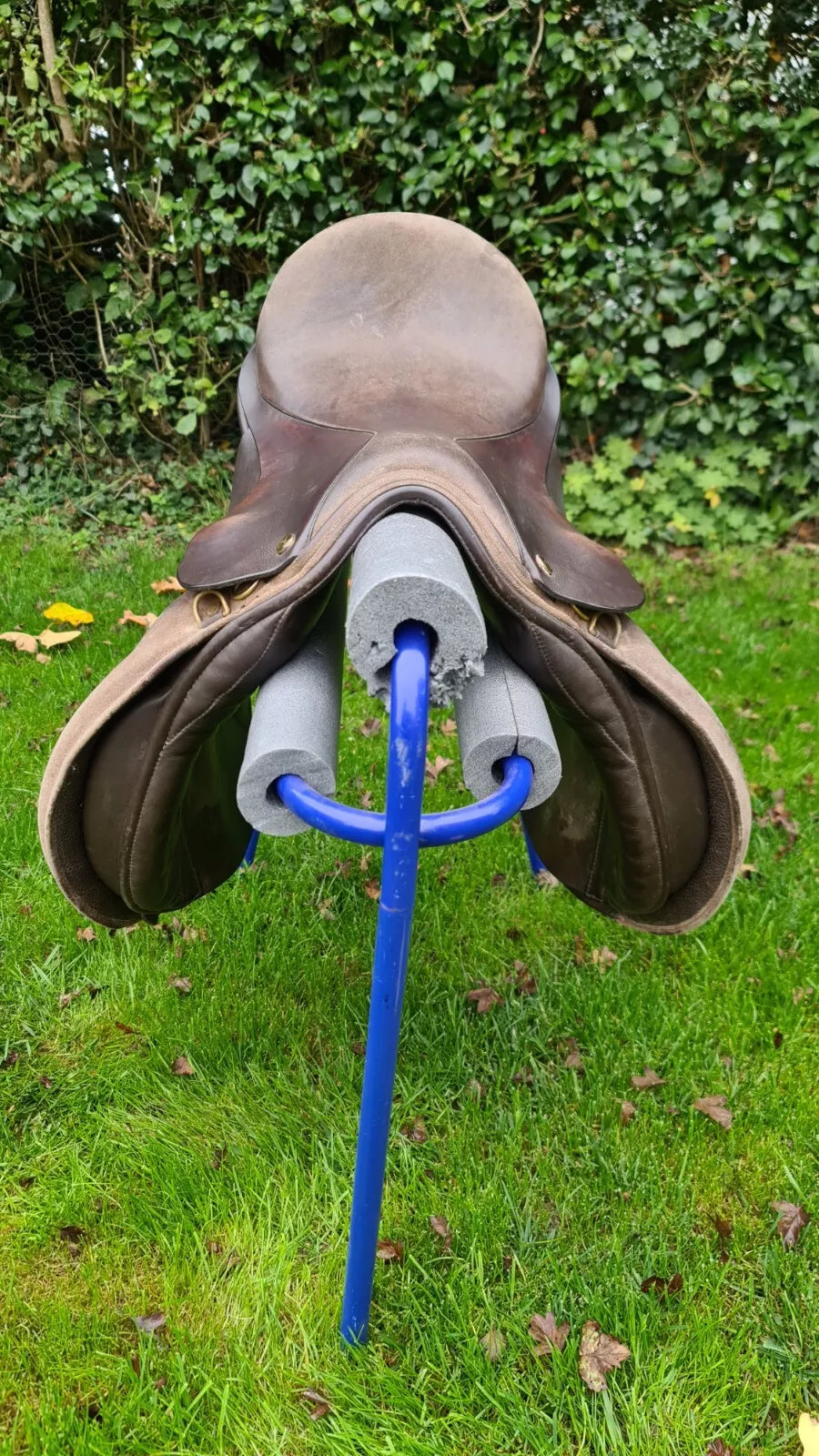 17" Brown Straight GP Saddle