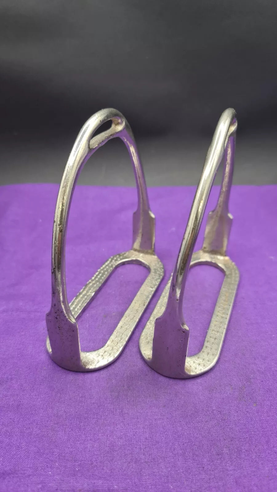 Lightweight Metal Stirrups 4.5" Horse Riding