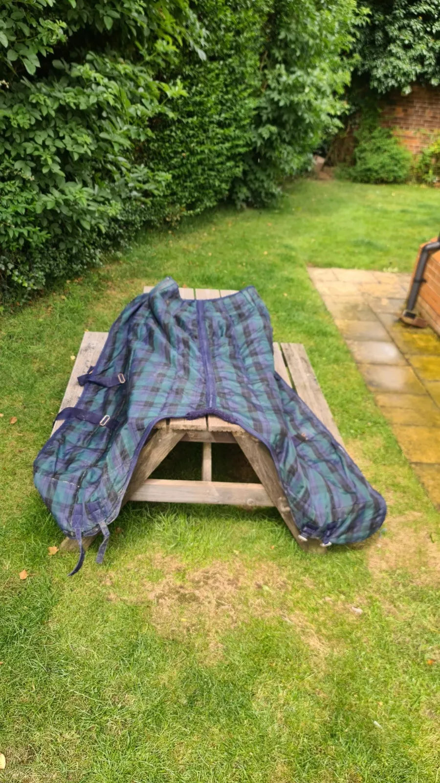 5'9 Stable Rug Tartan Medium Heavyweight