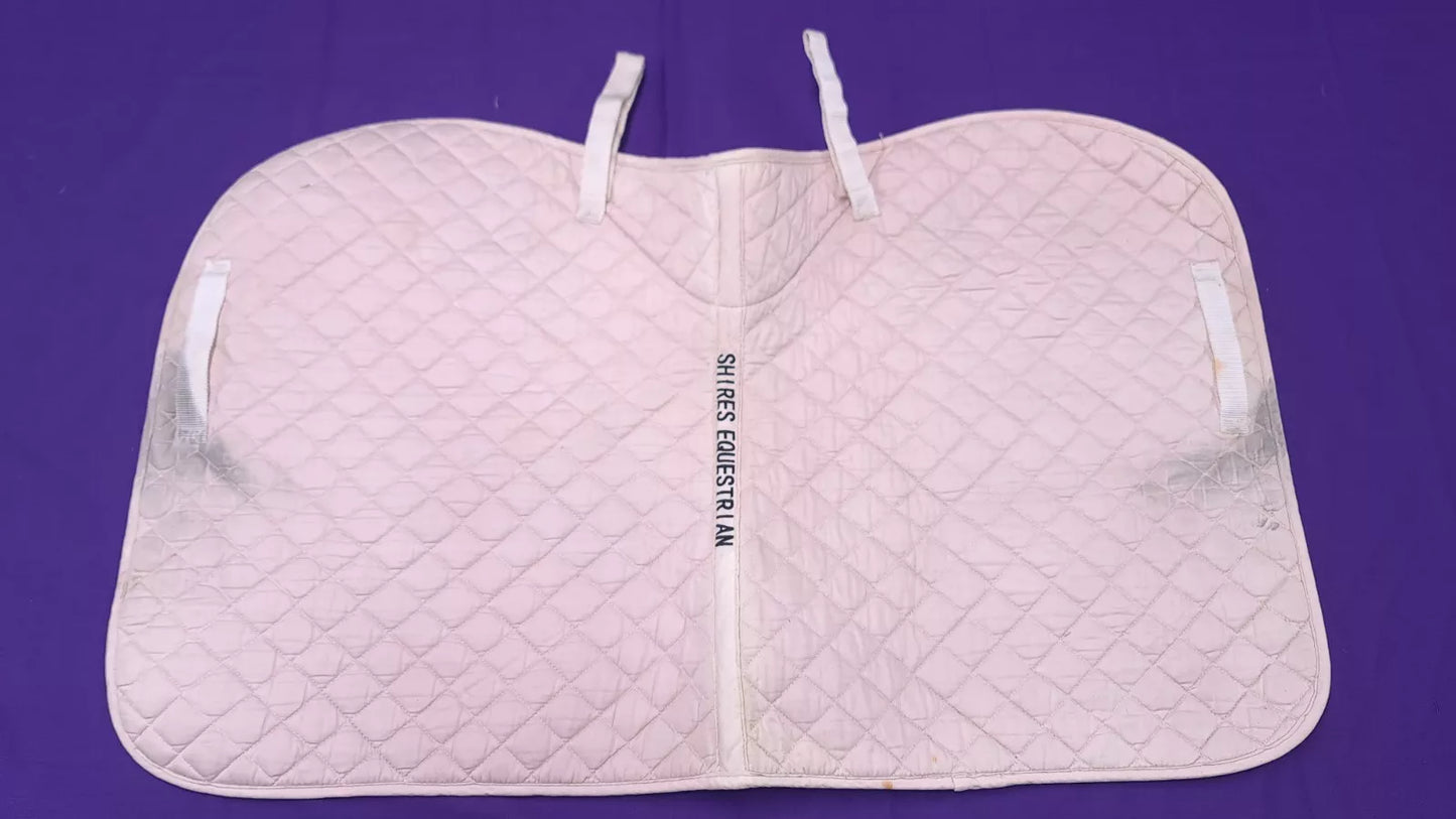 Cob Size Shires Equestrian Pink Quilted Horse Saddle Pad / Numnah N66