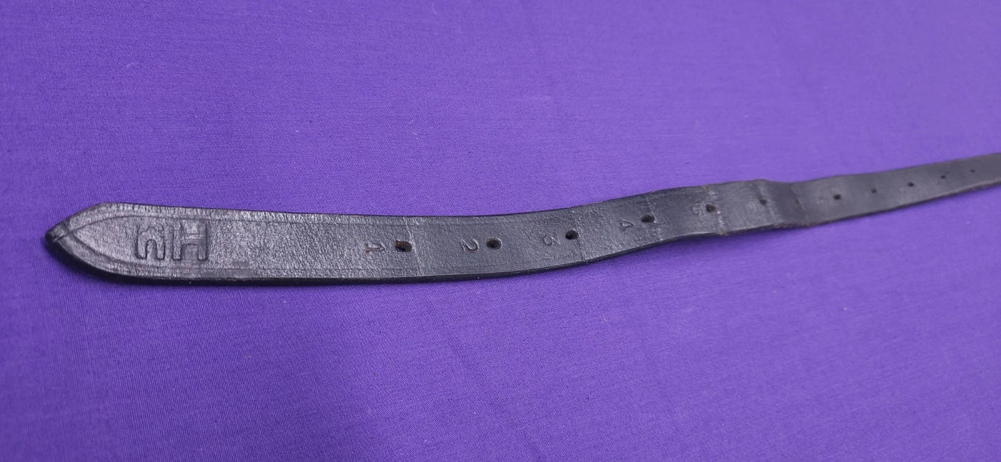 51" HY Single Black Horse Stirrup Leather ST128