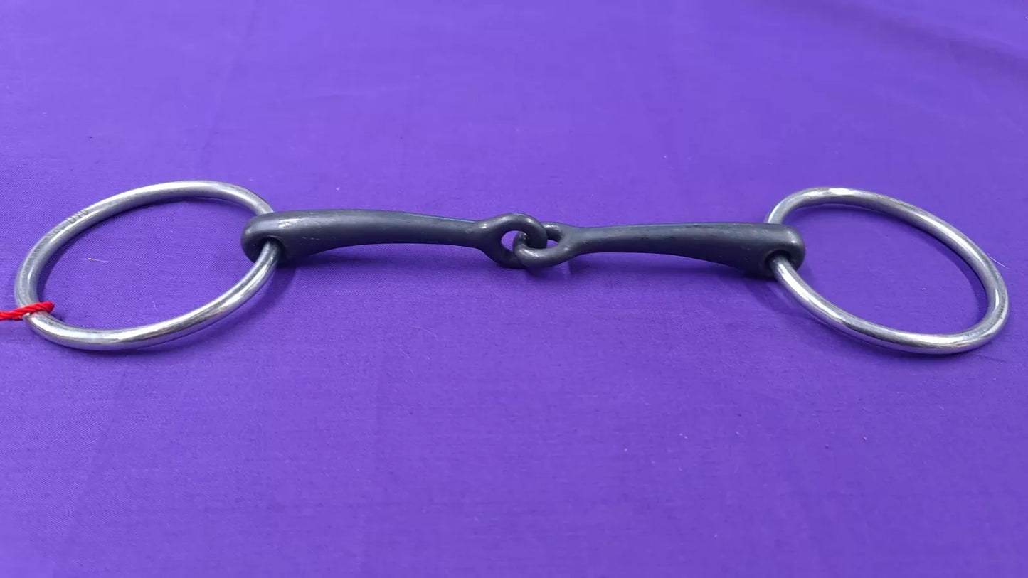 Shires Sweet Iron Jointed Loose Ring Bit 6"