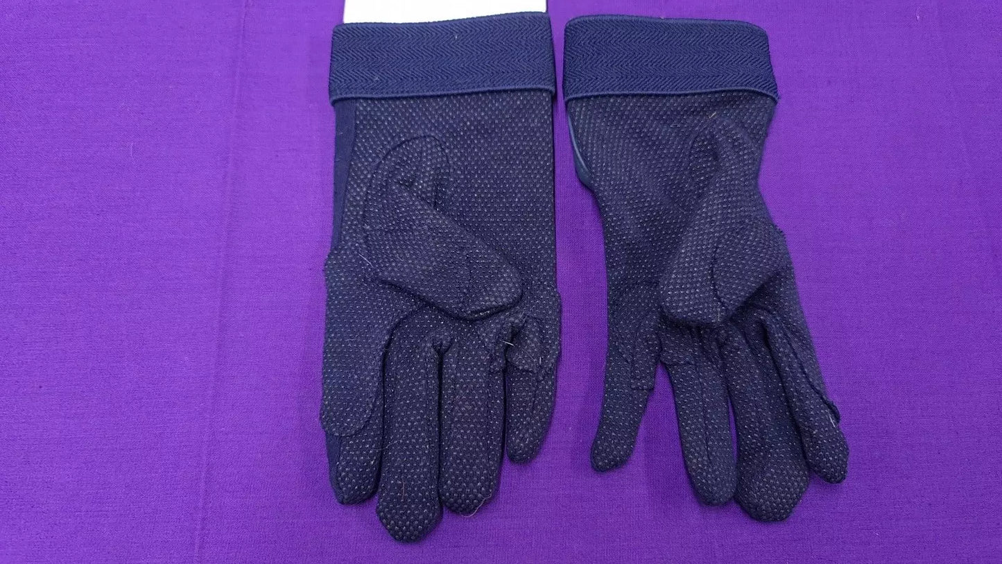 Basix XXS Navy Horse Riding Gloves