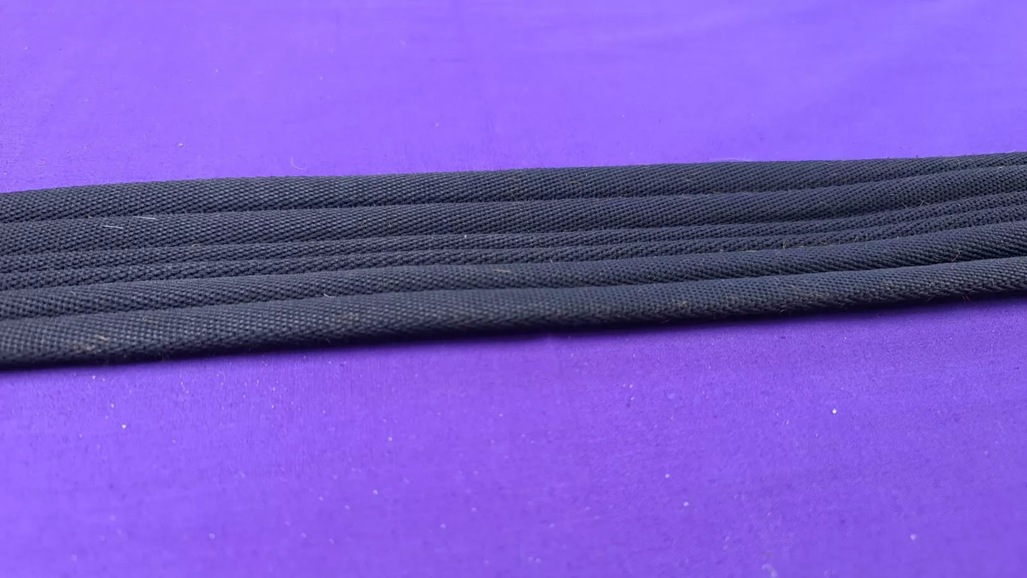 Saddle Girth Fabric Black 50" Horse Riding