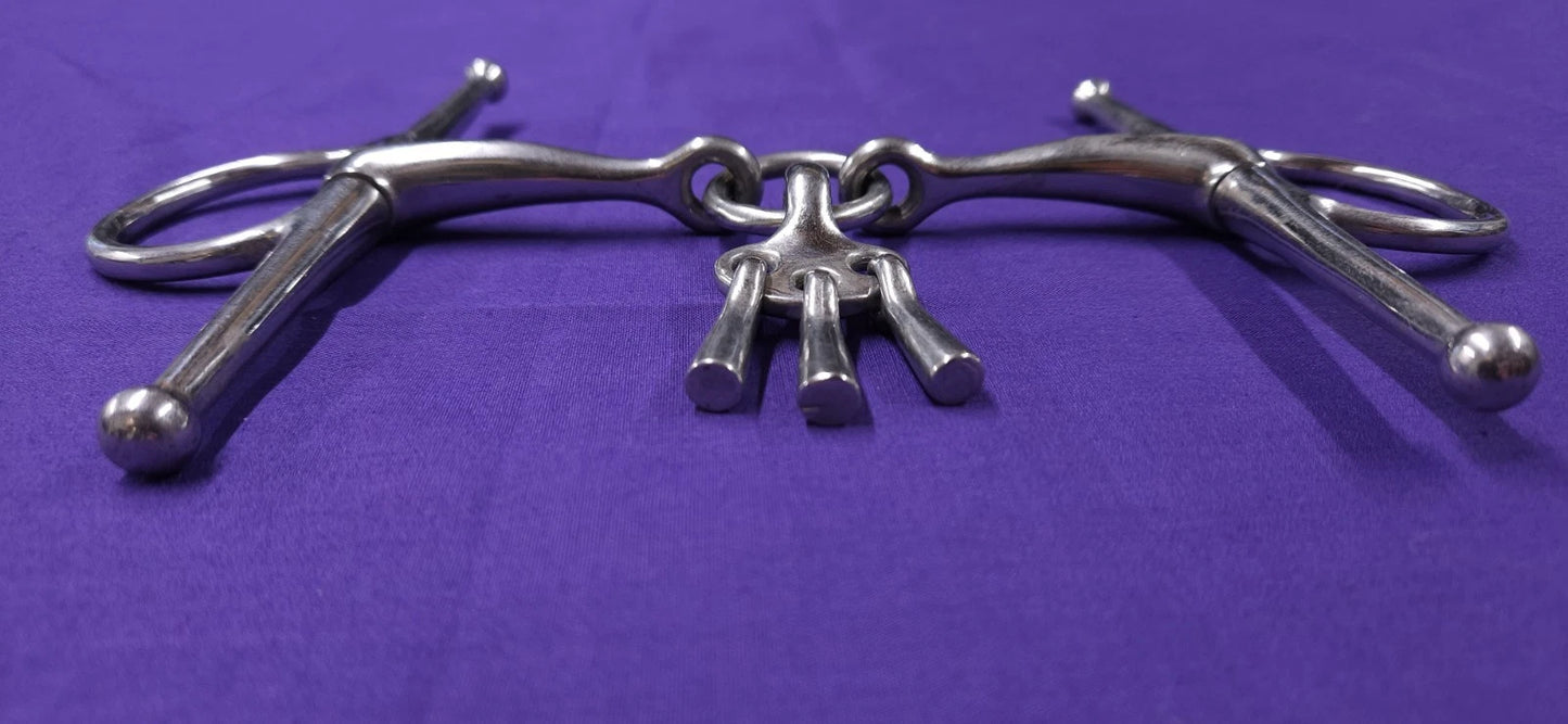 5.75" Full Cheek With Keys / Mouthing Horse Bit B324