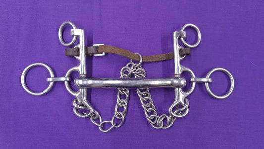 Rugby Metal Mullen Pelham 4.75" Pony Bit Coronet