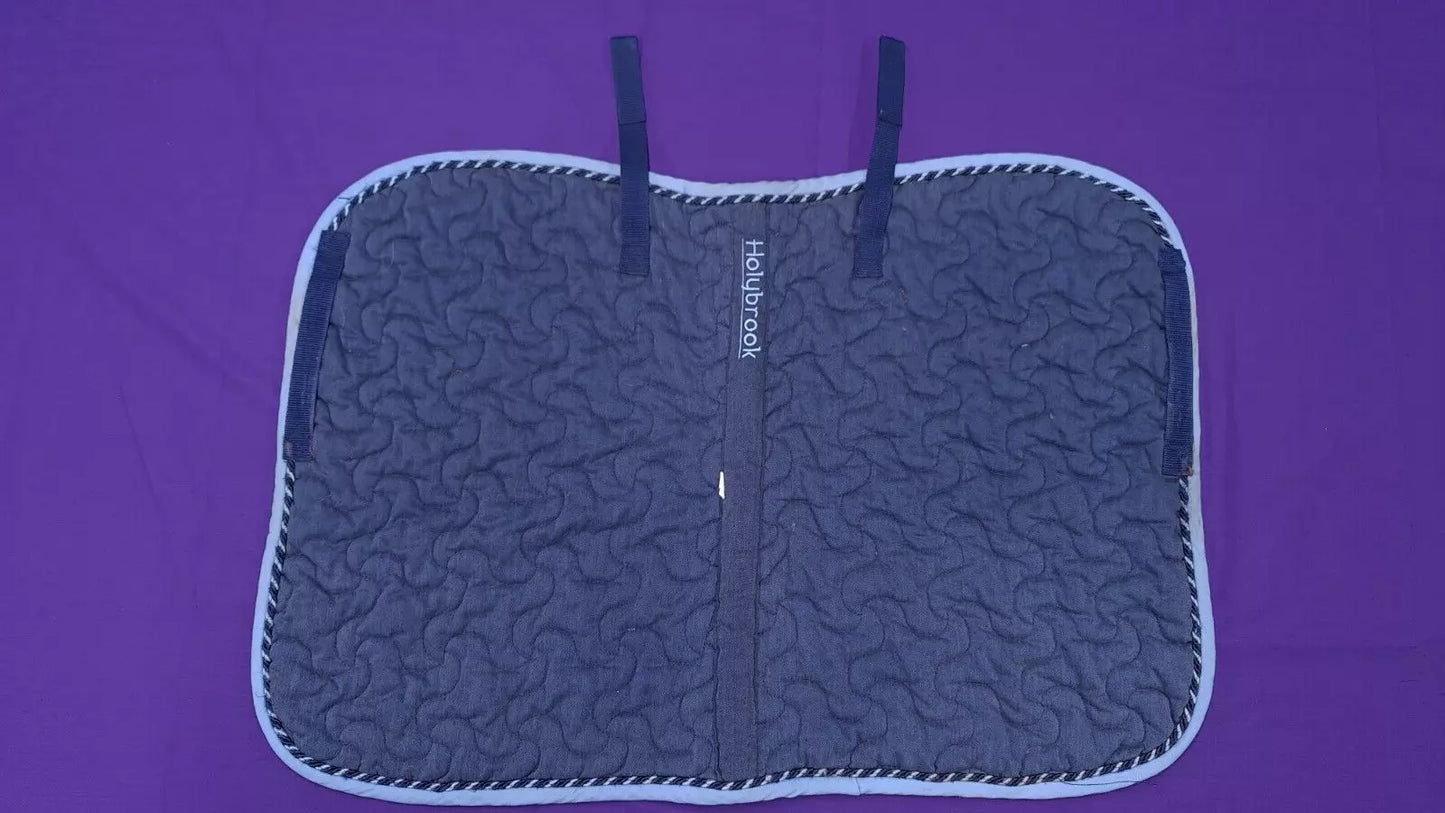 Holybrook Pony Size Two Tone Blue Saddle Pad