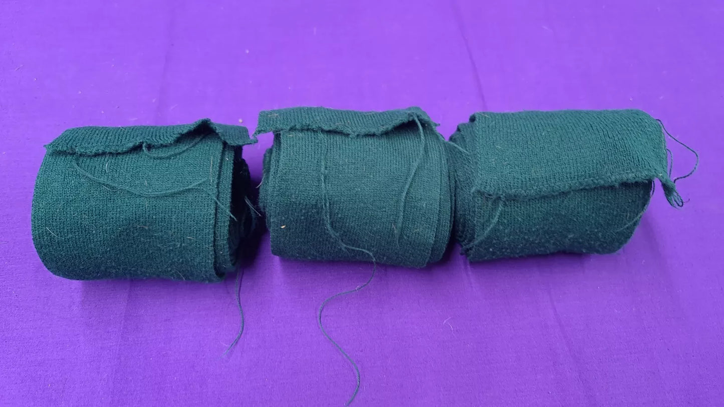 Green Horse Leg Wraps Bandages