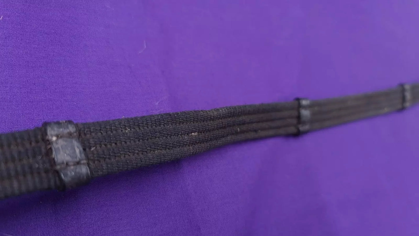 Ascot Super Grip Black Reins Full