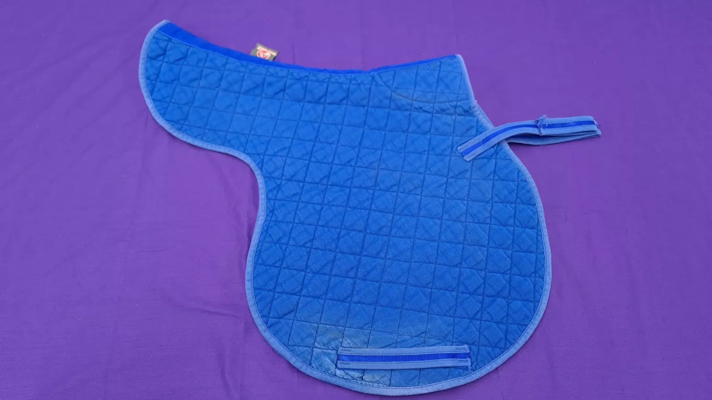 Cottage Craft Full Size Royal Blue Horse Saddle Pad / Numnah N88