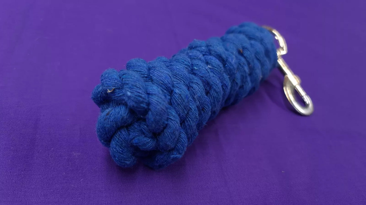 Lead Rope Cotton Royal Blue