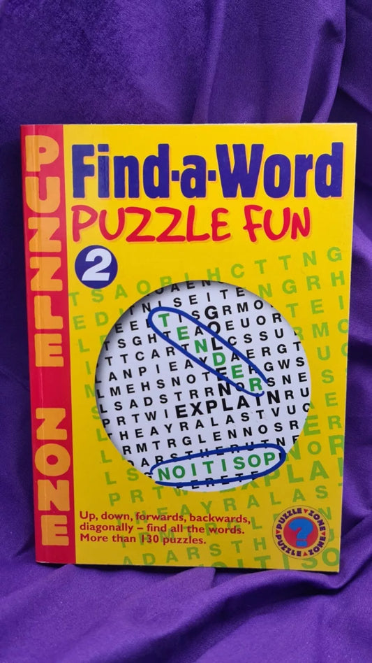 Puzzle Zone Find-a-Word Puzzle Fun 2