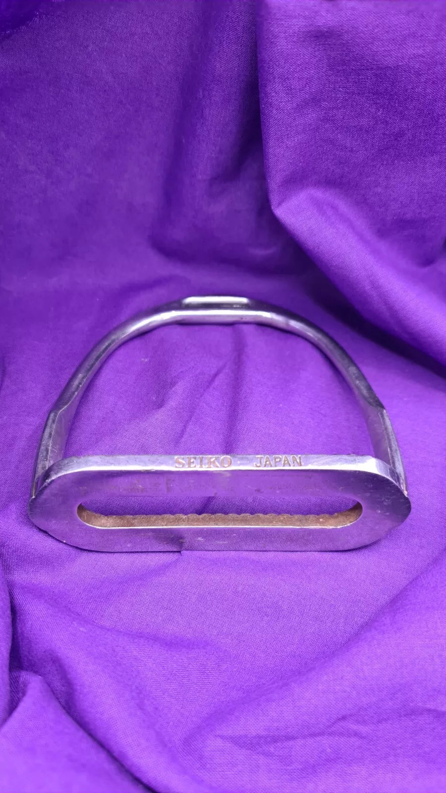 5" Vintage Japanese SEIKO Horse Riding Stirrups