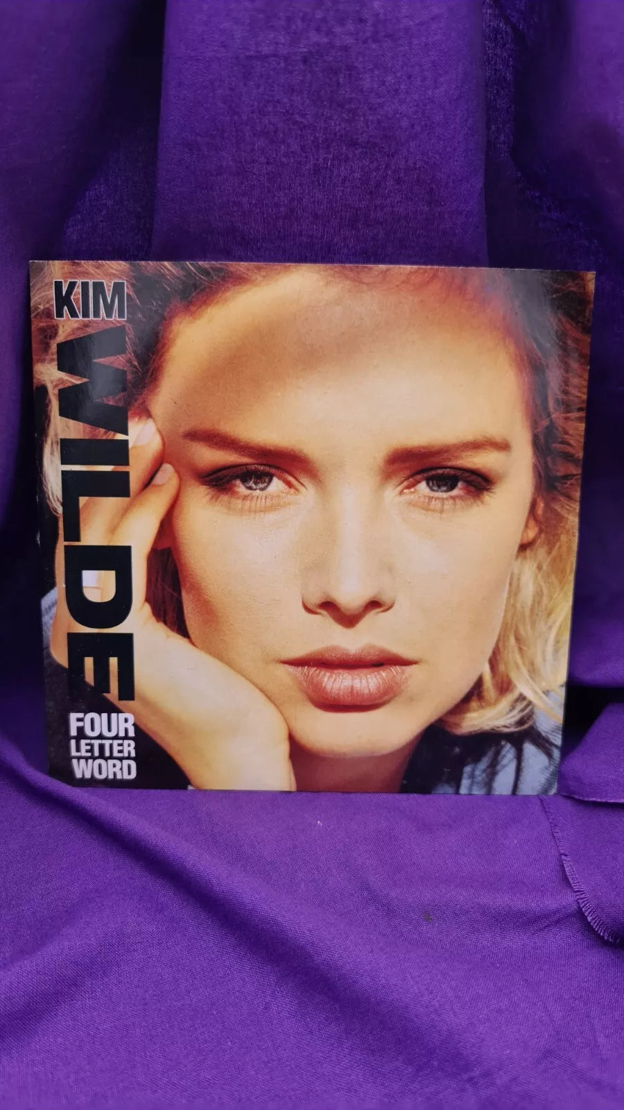 Kim Wilde Four Letter Word KIM10 7" Vinyl Single Record