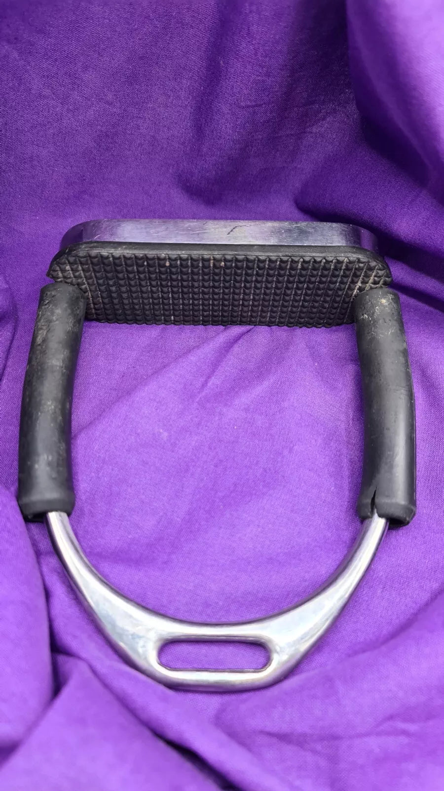 4.75" 12cm Dever Steel Horse Riding Flexi Stirrups