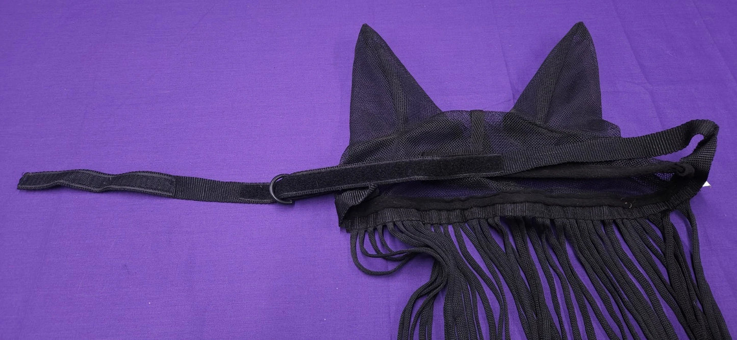 Cob Size Horse Anti-Fly Fringe With Ears FL34