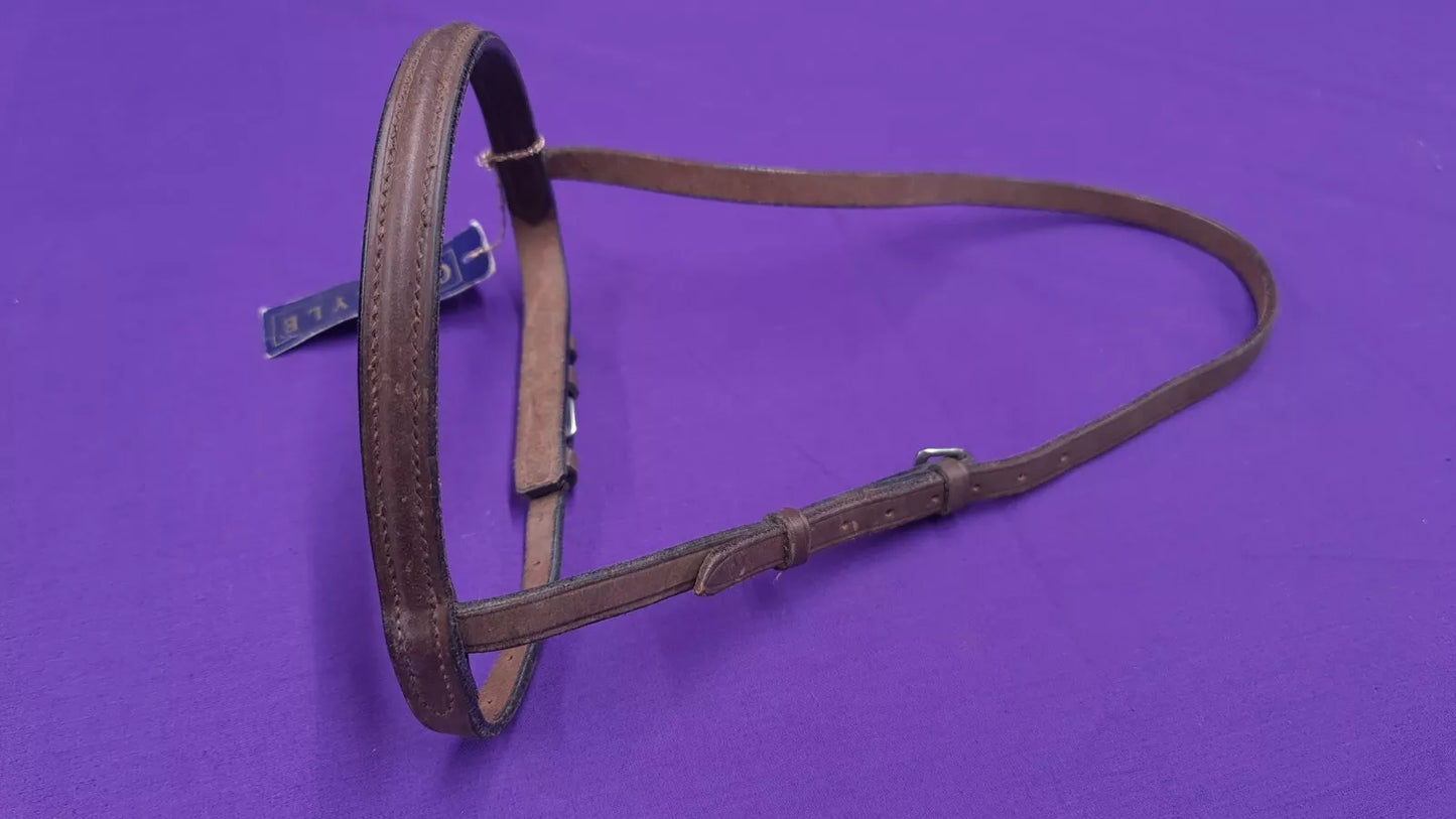 Carlyle Horse Bridle Noseband Size Pony