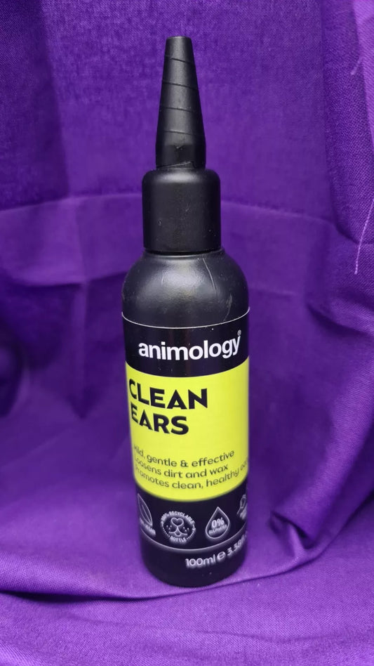 Animology Vegan Dog Ear Cleaner Clean Ears 100ml