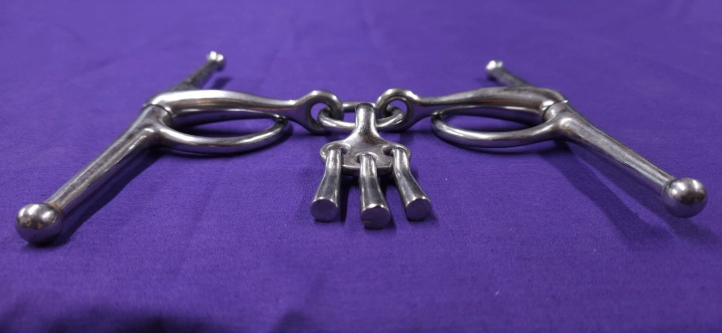 5.75" Full Cheek With Keys / Mouthing Horse Bit B324